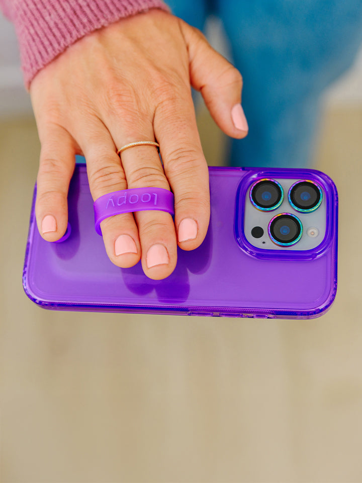 Clear Neon Purple - Image 2